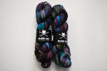 Load image into Gallery viewer, Black Cat Custom Yarn | Worsted Weight | Let's Get Worsted | 100% Superwash Merino | 205 yards | 113 grams