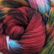 Load image into Gallery viewer, Black Cat Custom Yarn | Worsted Weight | Let's Get Worsted | 100% Superwash Merino | 205 yards | 113 grams