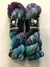 Load image into Gallery viewer, Black Cat Custom Yarn | Worsted Weight | Let's Get Worsted | 100% Superwash Merino | 205 yards | 113 grams
