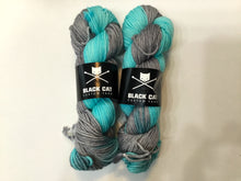 Load image into Gallery viewer, Black Cat Custom Yarn | Worsted Weight | Let's Get Worsted | 100% Superwash Merino | 205 yards | 113 grams