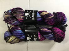 Load image into Gallery viewer, Black Cat Custom Yarn | Worsted Weight | Let's Get Worsted | 100% Superwash Merino | 205 yards | 113 grams