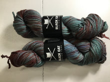 Load image into Gallery viewer, Black Cat Custom Yarn | Worsted Weight | Let's Get Worsted | 100% Superwash Merino | 205 yards | 113 grams