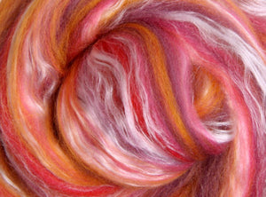 Ashford silk and wool scarf Nuno felting kit