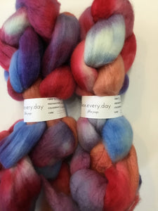 Ilex every day| roving | BFL top | 100% BFL | 100 g