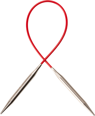 ChiaoGoo Knit Red Lace Premium Stainless Steel Fixed Circular Needles