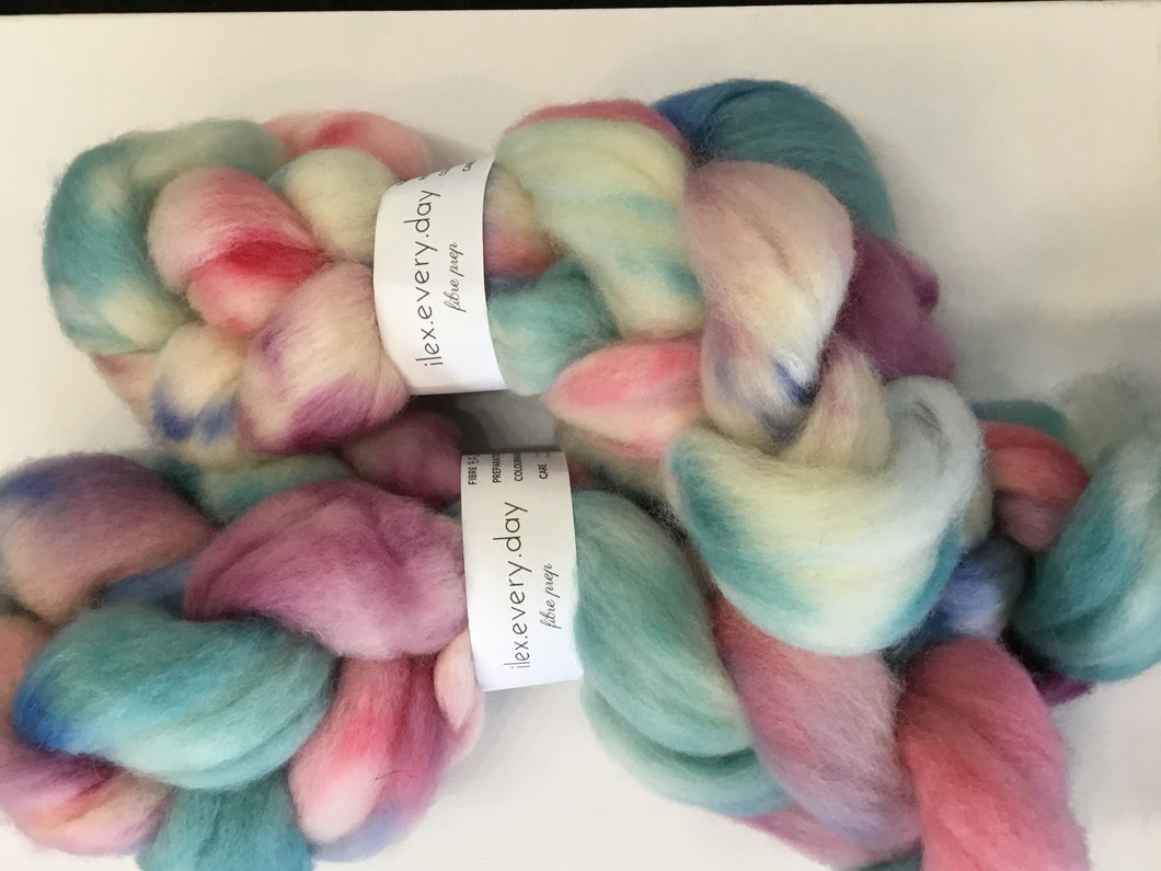 Ilex every day| roving | BFL top | 100% BFL | 100 g