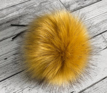 Load image into Gallery viewer, Rose and Purl Faux Fur Pompoms - vegan