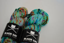 Load image into Gallery viewer, Black Cat Custom Yarn | Worsted Weight | Let&#39;s Get Worsted | 100% Superwash Merino | 205 yards | 113 grams