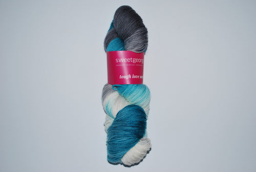 Sweet Georgia | stormchaser | Fingering weight | Tough Love Sock | 80% SW merino wool, 20% nylon | 425 yards | 115 grams