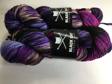 Load image into Gallery viewer, Black Cat Custom Yarn | Fingering Weight | Everyday Sock | 80% SW Merino, 20% Nylon | 400 yards | 113 grams