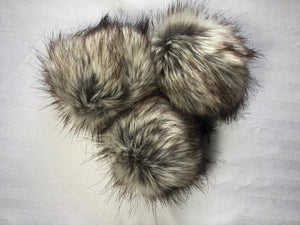 Pompoms - Faux fur - vegan