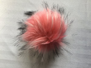 Pompoms - Faux fur (Snap On) 5”