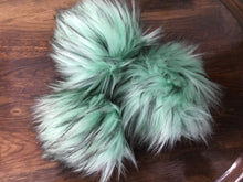 Load image into Gallery viewer, Rose and Purl Faux Fur Pompoms - vegan