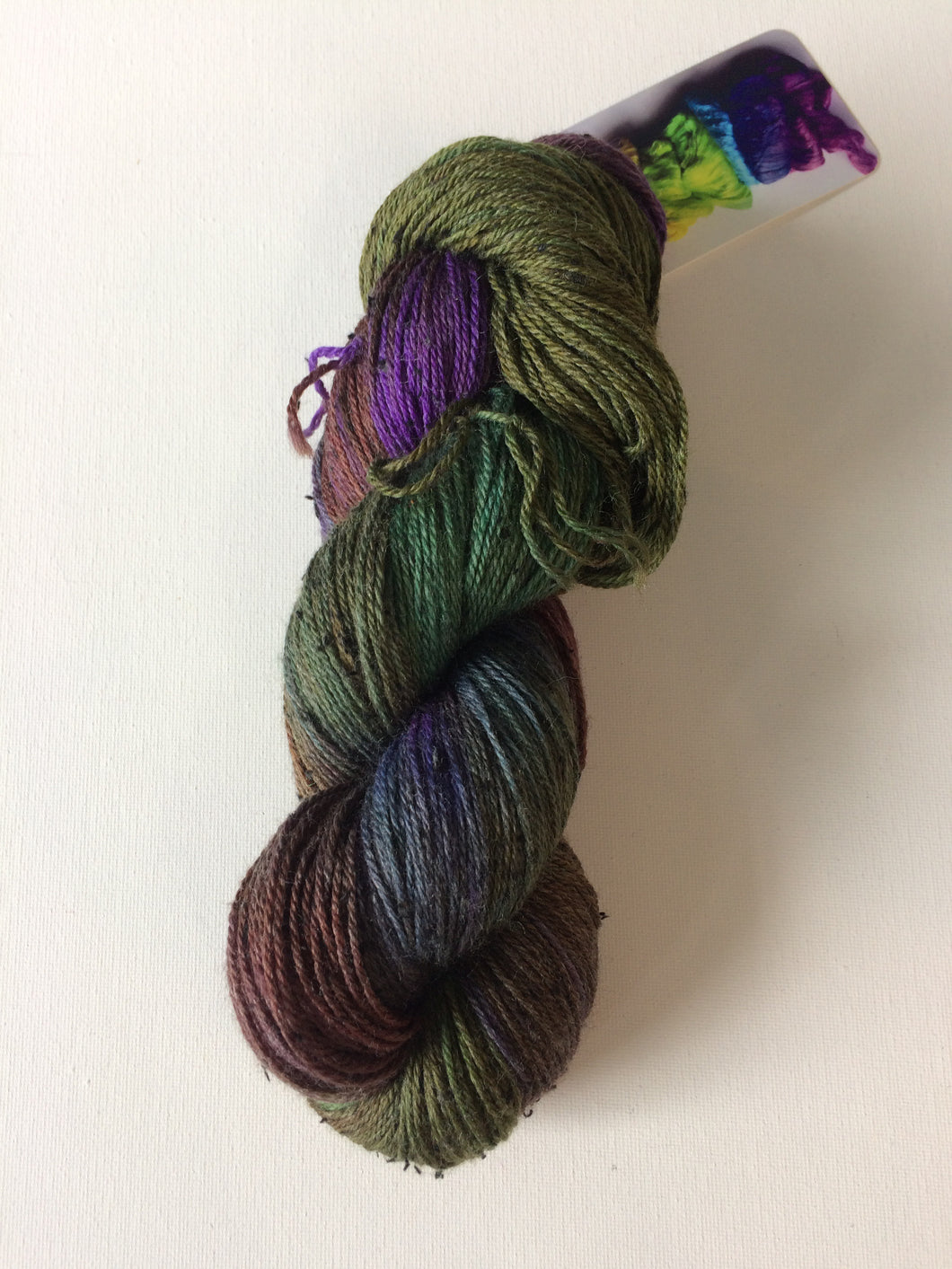 Spun Ware Over the Rainbow | Fingering weight | SW Merino Tweed | 420 yards | 115 grams