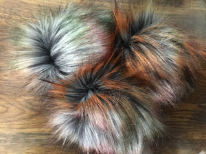 Rose and Purl Faux Fur Pompoms - vegan