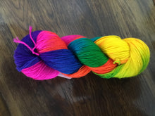 Load image into Gallery viewer, Spun Ware Over the Rainbow | Fingering weight | SW Merino, Nylon | 420 yards | 115 grams