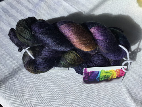 Spun Ware over the Rainbow | Lace weight | 65% Tencel, 35% Alpaca, 10% Nylon | 820 yds | 100g