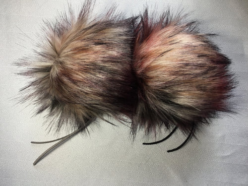 Pompoms - Faux fur - vegan