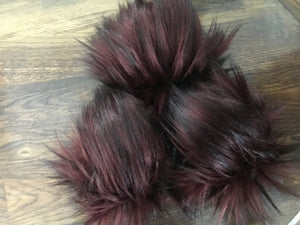 Pompoms - Faux fur - vegan