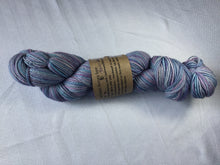 Load image into Gallery viewer, I Bee weaving | Fingering | Carniolan Honey Bee - Silver | 80% SW Merino 10% Cashmere 10% Stellina | 425 yds | 115g