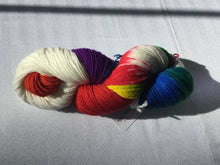 Load image into Gallery viewer, Spun Ware Over the Rainbow | Fingering weight | SW Merino, Nylon | 420 yards | 115 grams