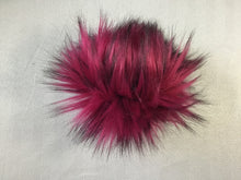 Load image into Gallery viewer, Rose and Purl Faux Fur Pompoms - vegan