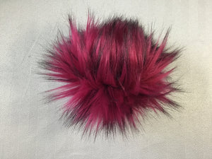 Rose and Purl Faux Fur Pompoms - vegan