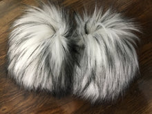 Load image into Gallery viewer, Rose and Purl Faux Fur Pompoms - vegan